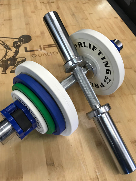 Olympic Dumbbell Handle PR Lifting