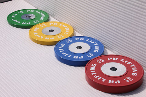 PR Lifting Competition Bumper Plates  (LB)