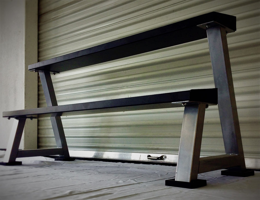 Wooden kettlebell rack sale